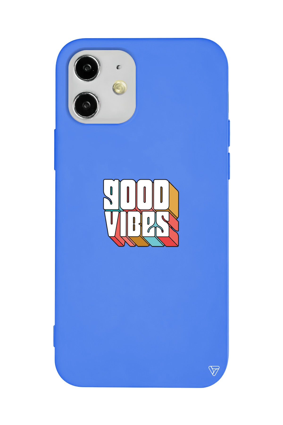 Good Vibes Lansman Model İçi Kadife Silikon Telefon Kılıfı
