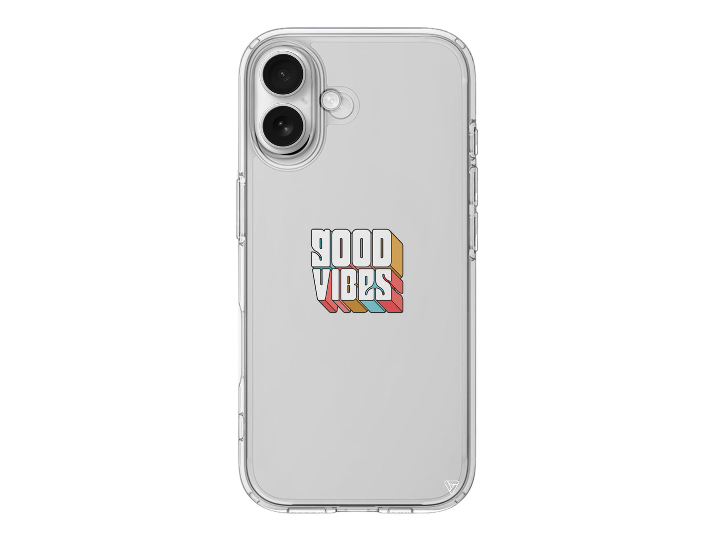 Good Vibes Lansman Model İçi Kadife Silikon Telefon Kılıfı – Plus Serisine Özel