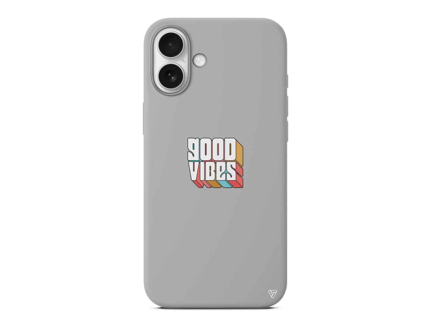 Good Vibes Lansman Model İçi Kadife Silikon Telefon Kılıfı – Plus Serisine Özel