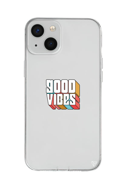 Good Vibes Lansman Model İçi Kadife Silikon Telefon Kılıfı – Plus Serisine Özel
