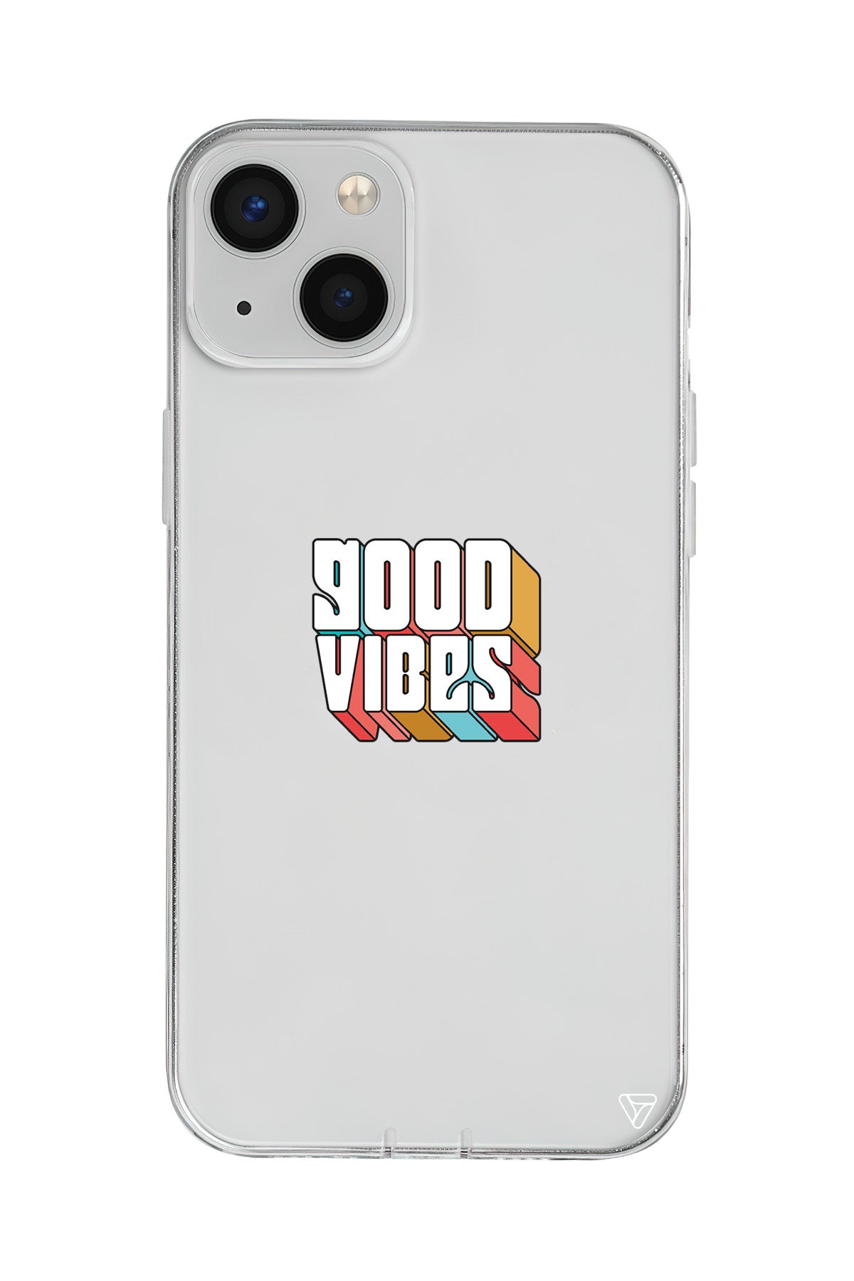 Good Vibes Lansman Model İçi Kadife Silikon Telefon Kılıfı