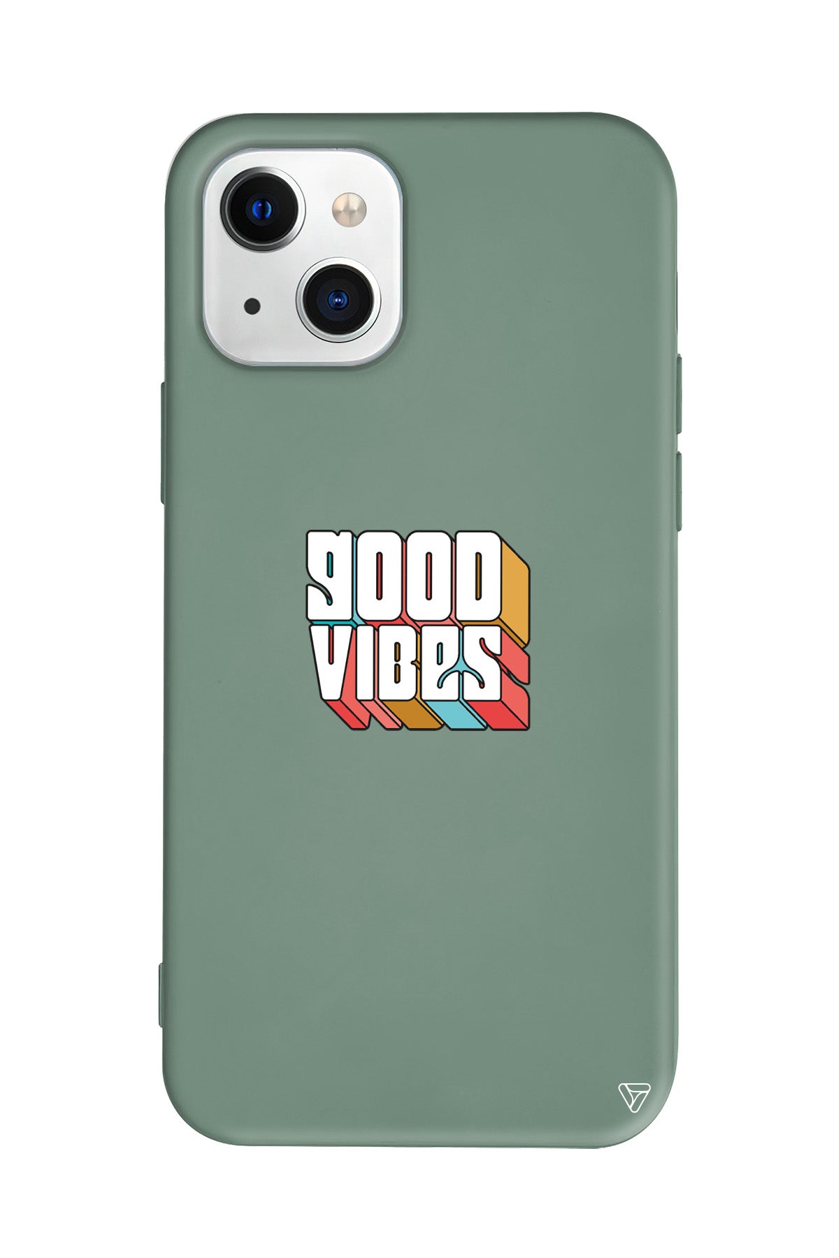 Good Vibes Lansman Model İçi Kadife Silikon Telefon Kılıfı – Plus Serisine Özel