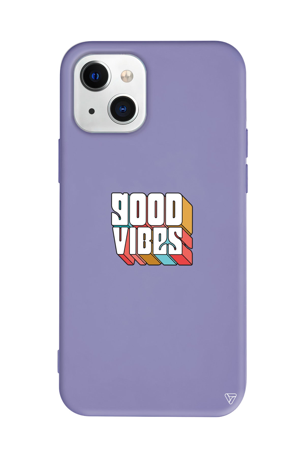 Good Vibes Lansman Model İçi Kadife Silikon Telefon Kılıfı