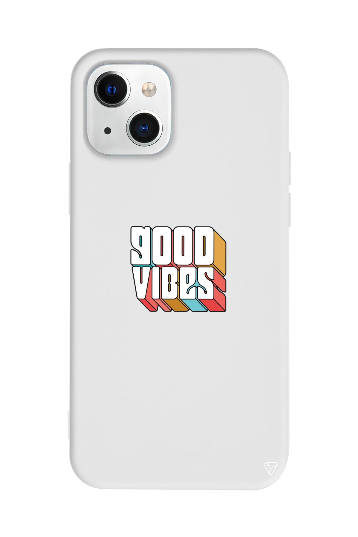 Good Vibes Lansman Model İçi Kadife Silikon Telefon Kılıfı