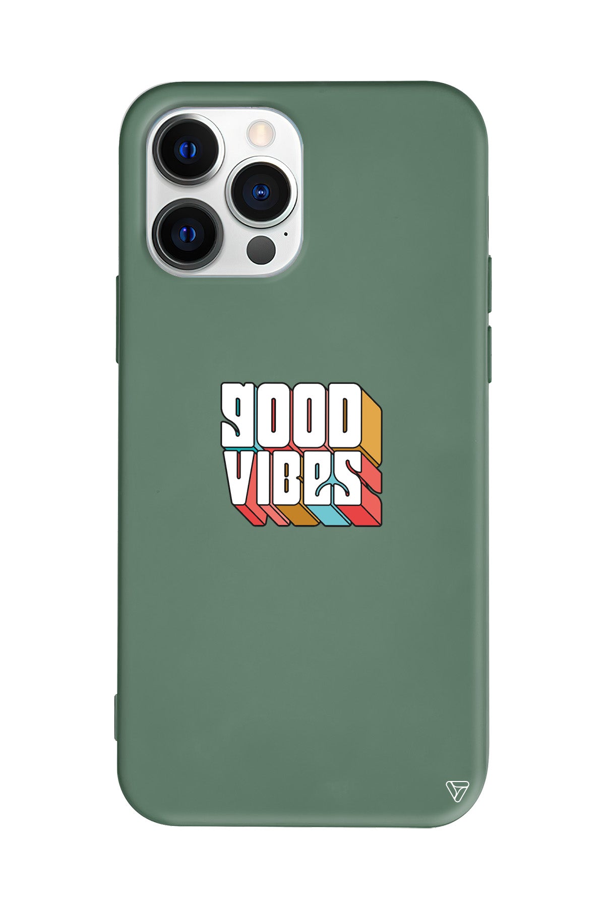Good Vibes Lansman Model İçi Kadife Silikon Telefon Kılıfı