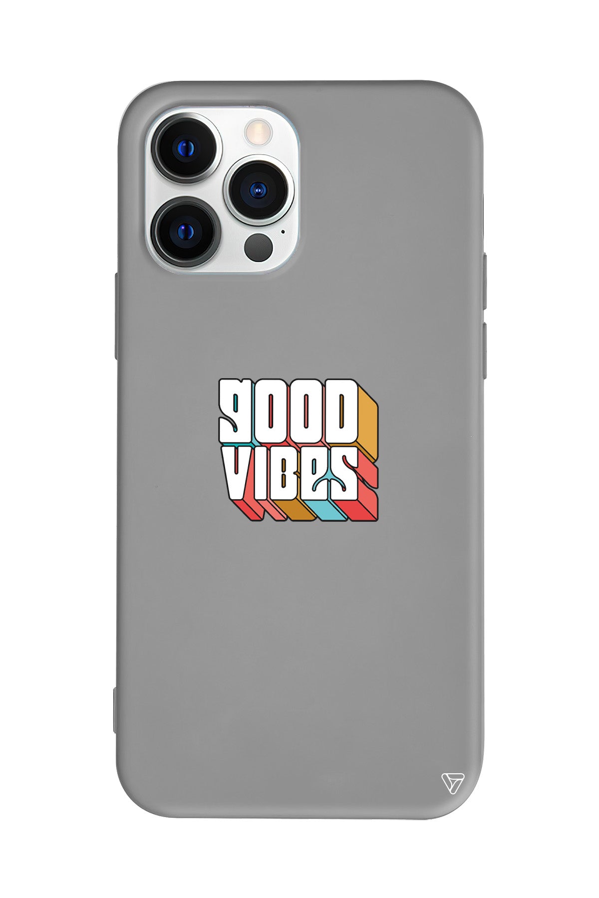 Good Vibes Lansman Model İçi Kadife Silikon Telefon Kılıfı