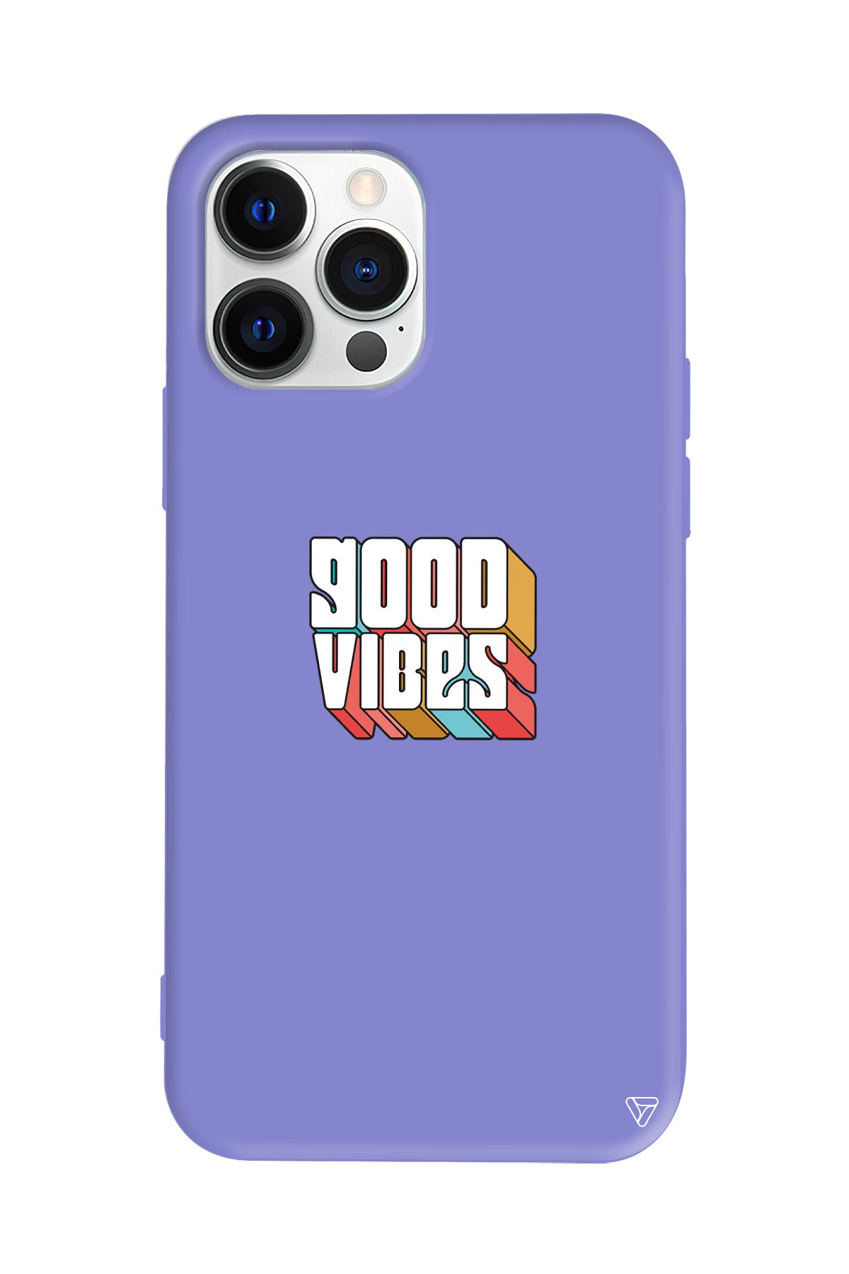 Good Vibes Lansman Model İçi Kadife Silikon Telefon Kılıfı