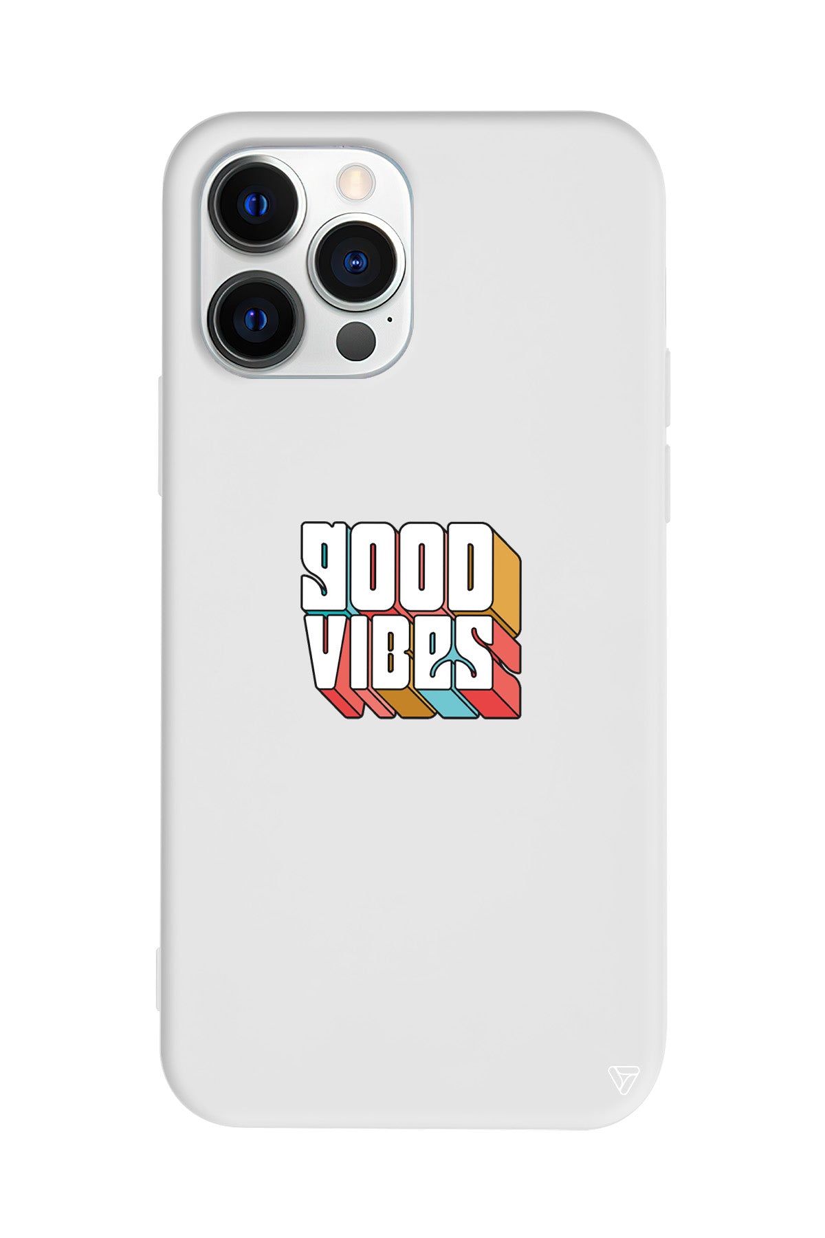 Good Vibes Lansman Model İçi Kadife Silikon Telefon Kılıfı