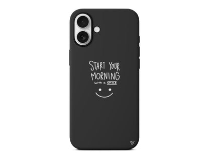 Morning Lansman Model İçi Kadife Silikon Telefon Kılıfı – Plus Serisine Özel