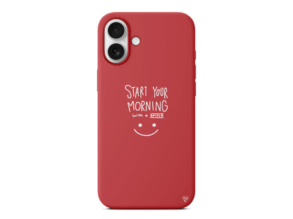 Morning Lansman Model İçi Kadife Silikon Telefon Kılıfı – Plus Serisine Özel