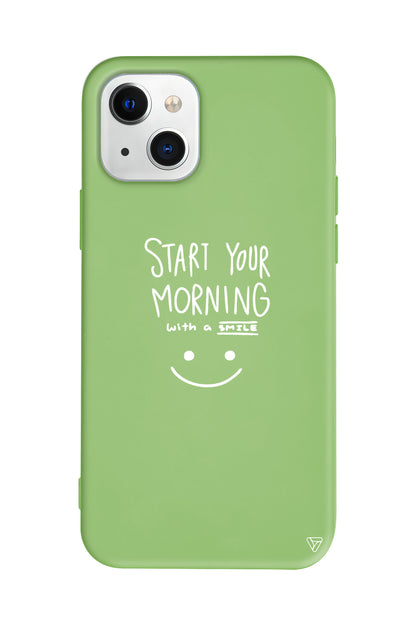 Morning Lansman Model İçi Kadife Silikon Telefon Kılıfı