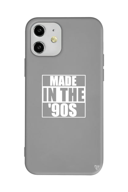 Made in the 90's Lansman Model İçi Kadife Silikon Telefon Kılıfı