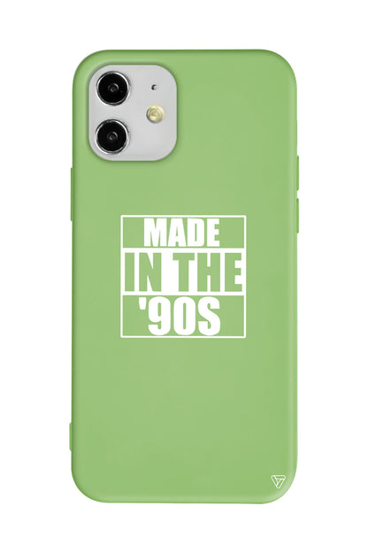 Made in the 90's Lansman Model İçi Kadife Silikon Telefon Kılıfı