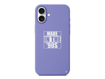 Made in the 90's Lansman Model İçi Kadife Silikon Telefon Kılıfı – Plus Serisine Özel