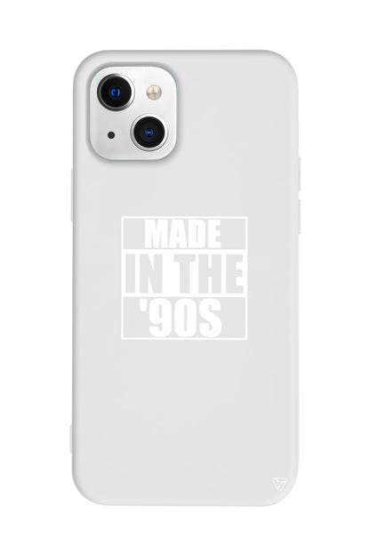 Made in the 90's Lansman Model İçi Kadife Silikon Telefon Kılıfı – Plus Serisine Özel