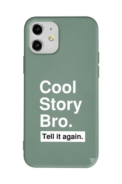 Cool Story Bro Lansman Model İçi Kadife Silikon Telefon Kılıfı