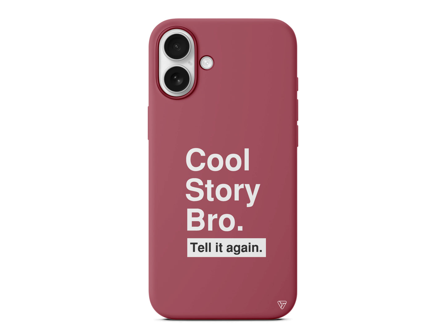 Cool Story Bro Lansman Model İçi Kadife Silikon Telefon Kılıfı – Plus Serisine Özel