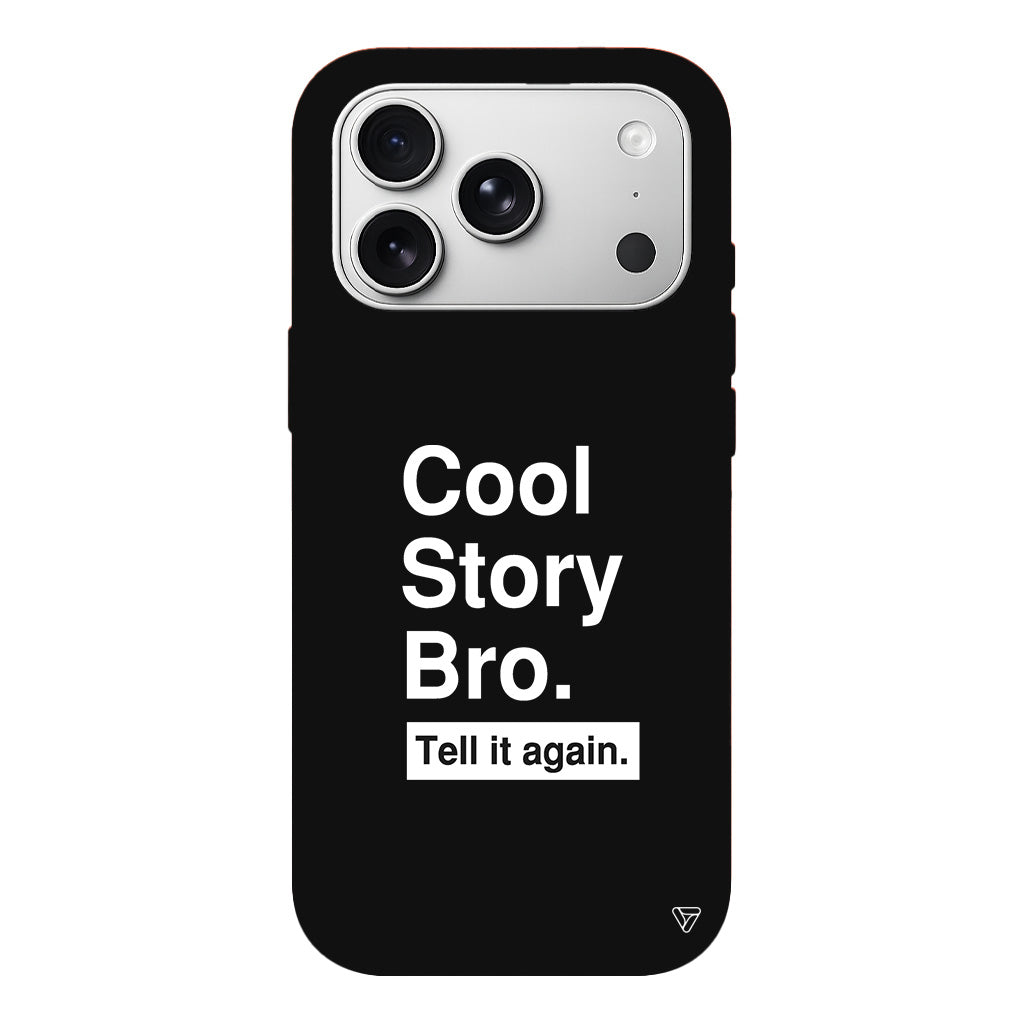 Cool Story Bro Lansman Model İçi Kadife Silikon Telefon Kılıfı