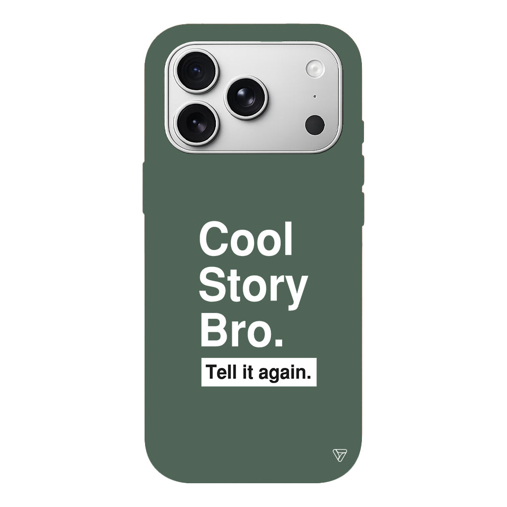 Cool Story Bro Lansman Model İçi Kadife Silikon Telefon Kılıfı