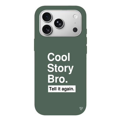 Cool Story Bro Lansman Model İçi Kadife Silikon Telefon Kılıfı