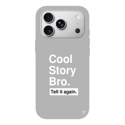 Cool Story Bro Lansman Model İçi Kadife Silikon Telefon Kılıfı
