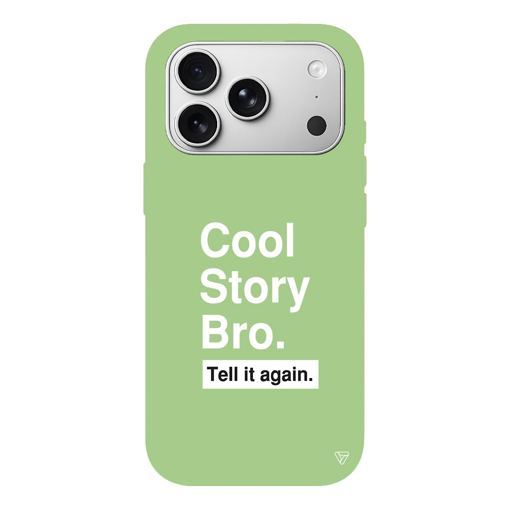 Cool Story Bro Lansman Model İçi Kadife Silikon Telefon Kılıfı