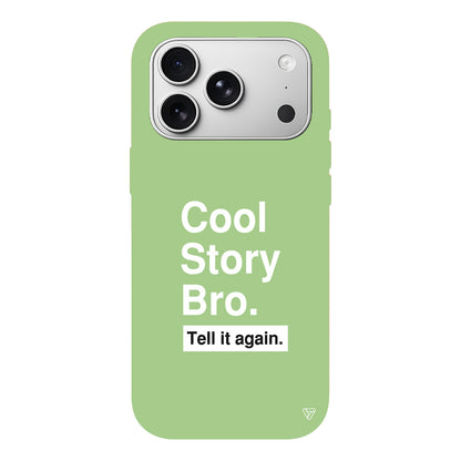 Cool Story Bro Lansman Model İçi Kadife Silikon Telefon Kılıfı