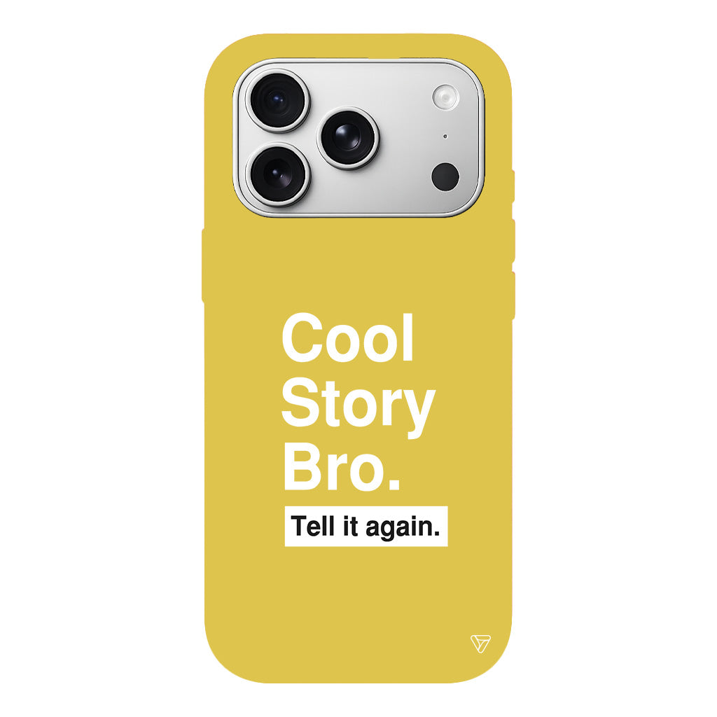 Cool Story Bro Lansman Model İçi Kadife Silikon Telefon Kılıfı