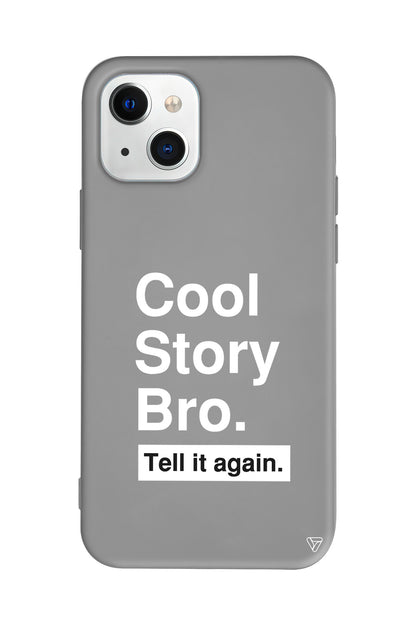 Cool Story Bro Lansman Model İçi Kadife Silikon Telefon Kılıfı