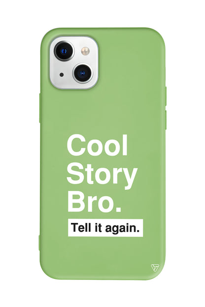 Cool Story Bro Lansman Model İçi Kadife Silikon Telefon Kılıfı