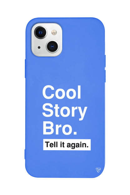 Cool Story Bro Lansman Model İçi Kadife Silikon Telefon Kılıfı