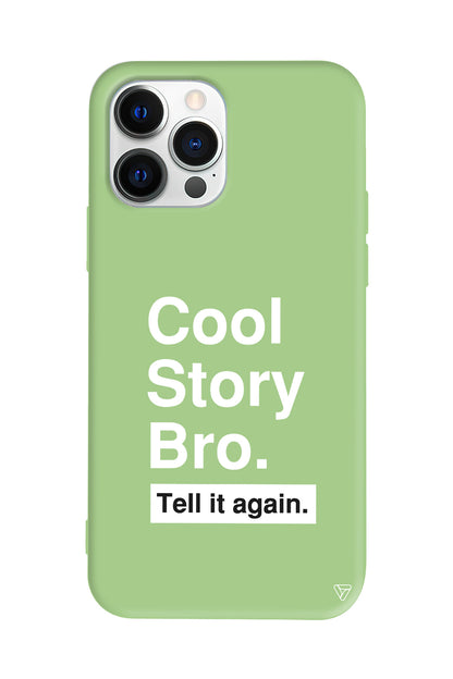 Cool Story Bro Lansman Model İçi Kadife Silikon Telefon Kılıfı