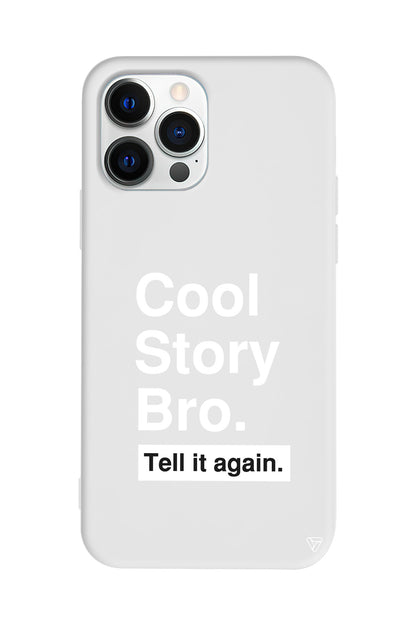 Cool Story Bro Lansman Model İçi Kadife Silikon Telefon Kılıfı