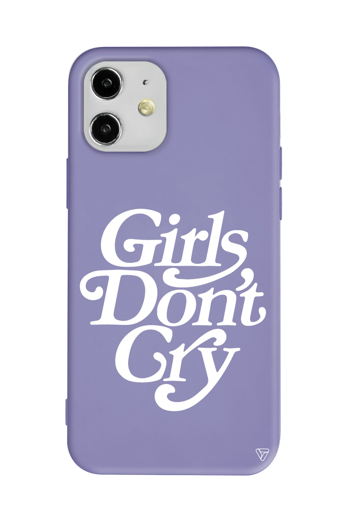 Girls Don't Gry Lansman Model İçi Kadife Silikon Telefon Kılıfı