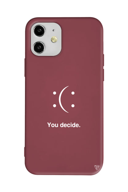 You Decide Lansman Model İçi Kadife Silikon Telefon Kılıfı