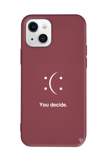 You Decide Lansman Model İçi Kadife Silikon Telefon Kılıfı