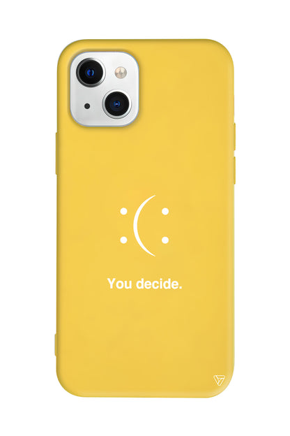 You Decide Lansman Model İçi Kadife Silikon Telefon Kılıfı