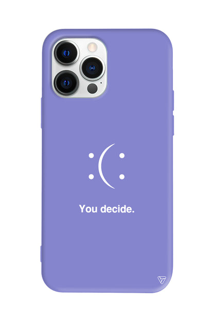 You Decide Lansman Model İçi Kadife Silikon Telefon Kılıfı
