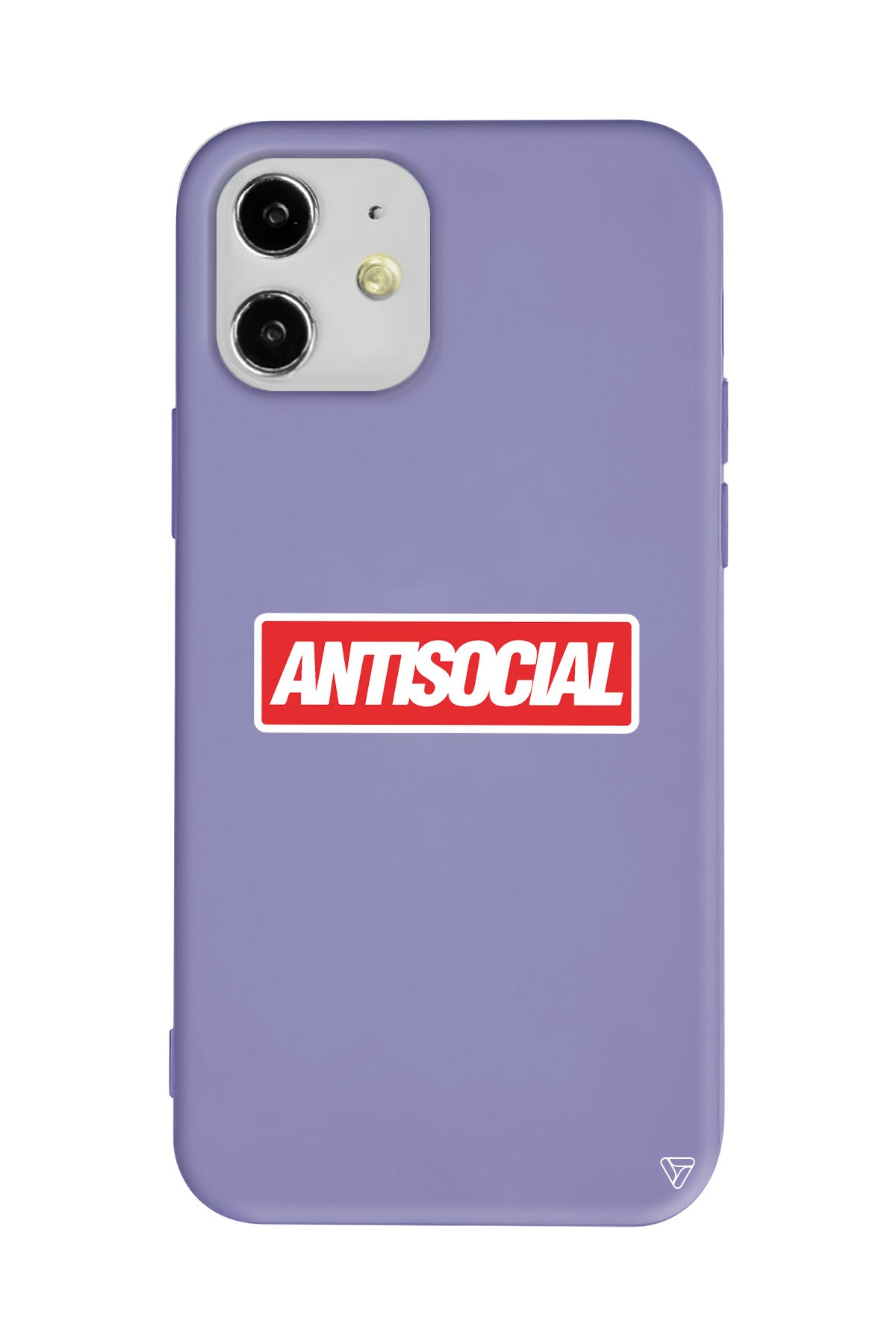 Anti Sosyal Lansman Model İçi Kadife Silikon Telefon Kılıfı