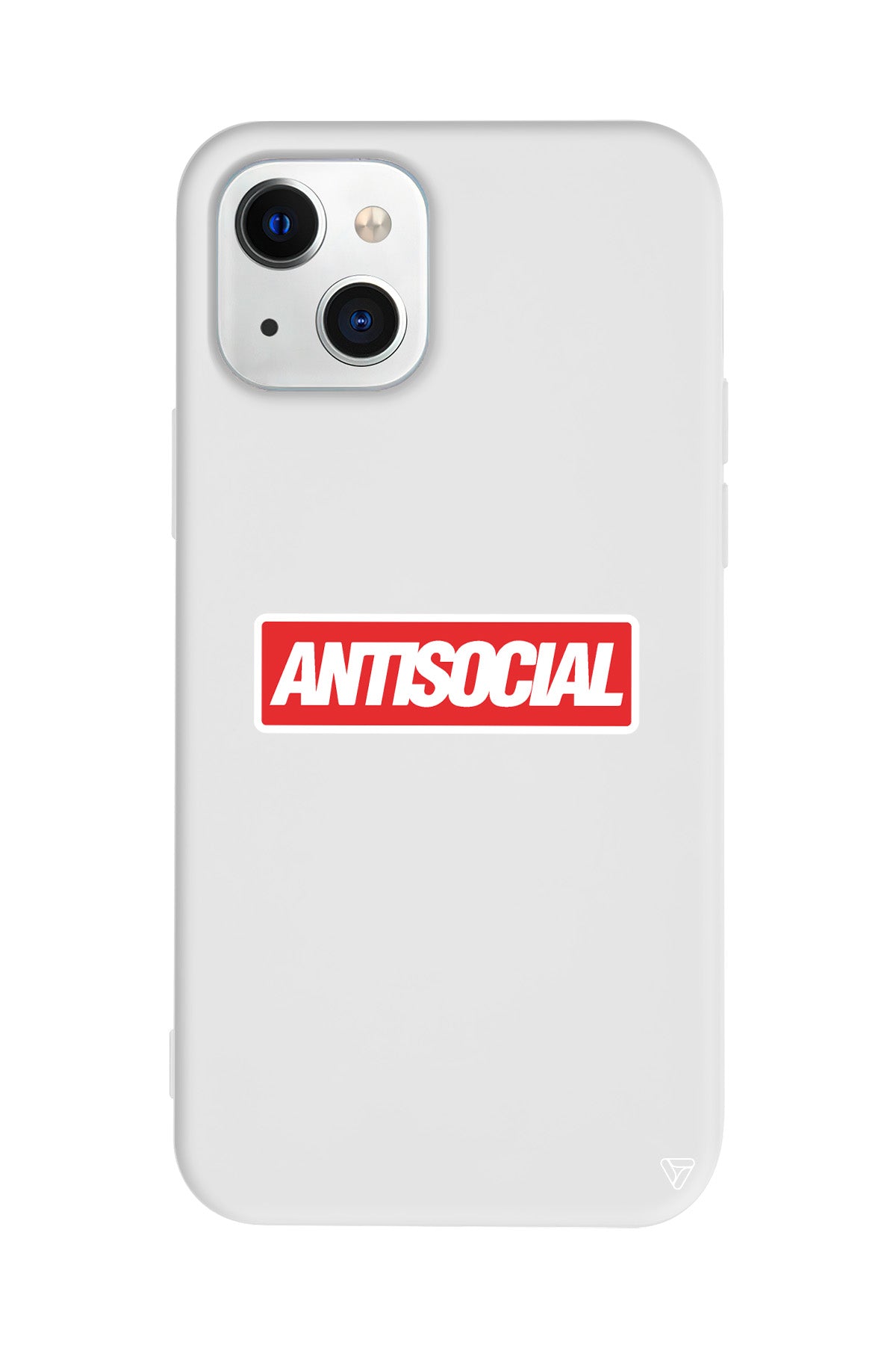 Anti Sosyal Lansman Model İçi Kadife Silikon Telefon Kılıfı