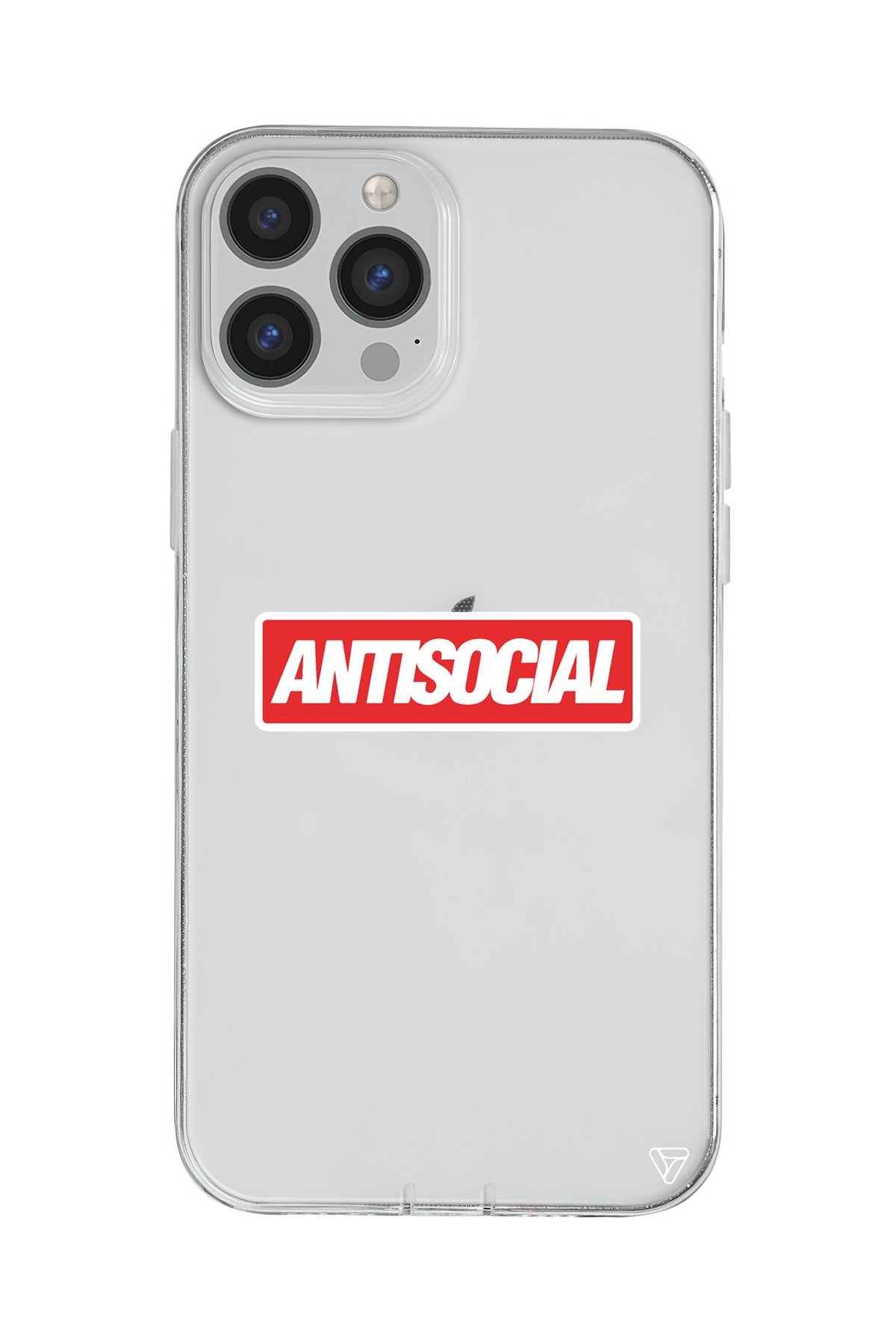 Anti Sosyal Lansman Model İçi Kadife Silikon Telefon Kılıfı