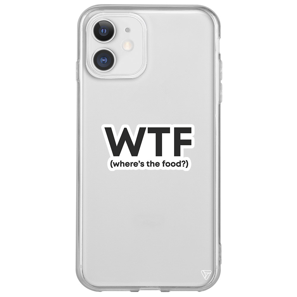 WTF Lansman Model İçi Kadife Silikon Telefon Kılıfı