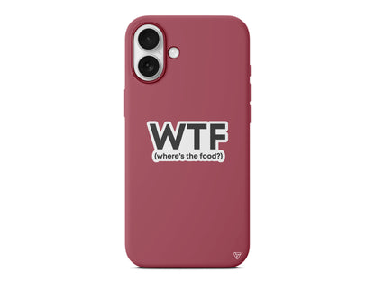 WTF Lansman Model İçi Kadife Silikon Telefon Kılıfı – Plus Serisine Özel