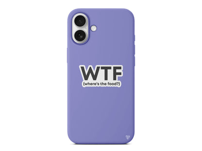 WTF Lansman Model İçi Kadife Silikon Telefon Kılıfı – Plus Serisine Özel