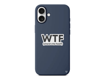 WTF Lansman Model İçi Kadife Silikon Telefon Kılıfı