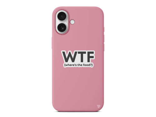 WTF Lansman Model İçi Kadife Silikon Telefon Kılıfı – Plus Serisine Özel