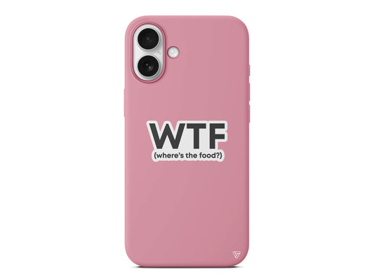 WTF Lansman Model İçi Kadife Silikon Telefon Kılıfı – Plus Serisine Özel