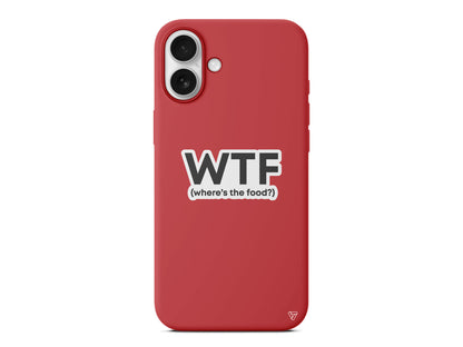 WTF Lansman Model İçi Kadife Silikon Telefon Kılıfı – Plus Serisine Özel