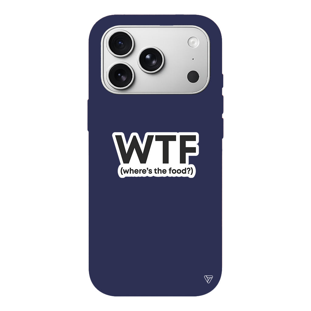 WTF Lansman Model İçi Kadife Silikon Telefon Kılıfı