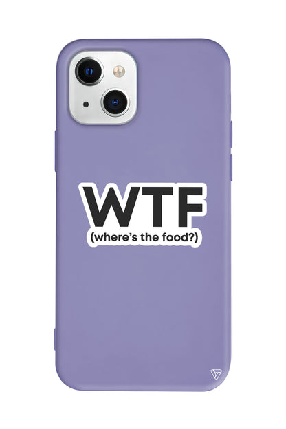 WTF Lansman Model İçi Kadife Silikon Telefon Kılıfı